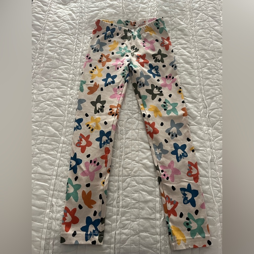 Hanna Andersson Classic Leggings Girls Size 8 *Flawed* - Picture 1 of 4